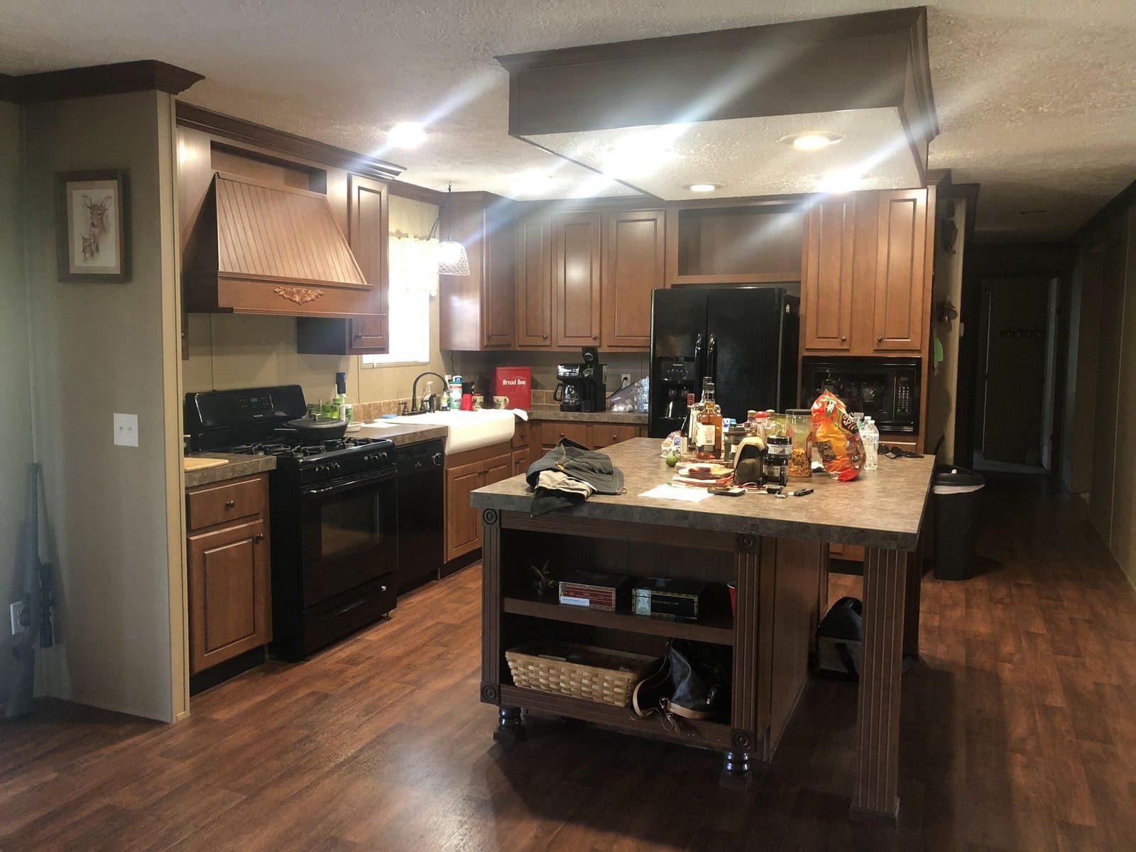 The kitchen