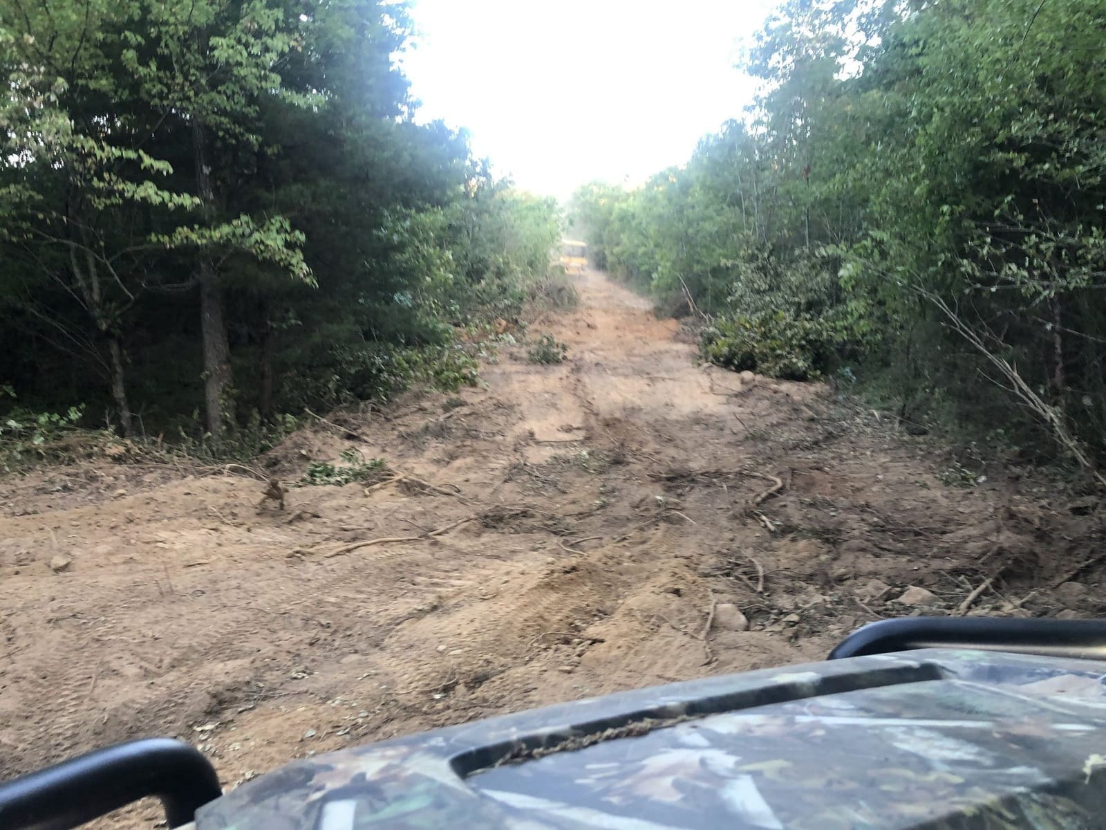Just another trail from the driver's seat