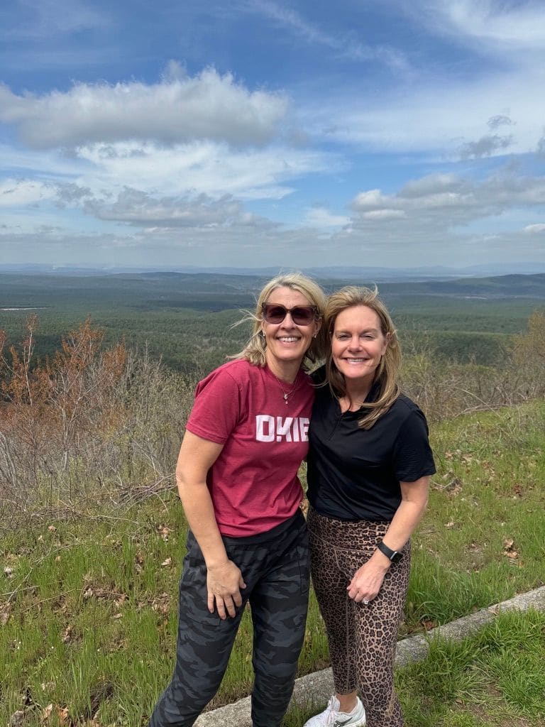 Panorama Vista on Skyline Drive (Talimena Scenic Byway), a fun ride from the ranch